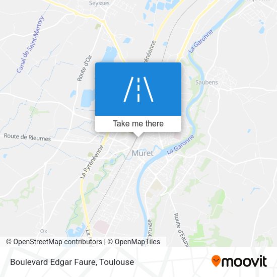Boulevard Edgar Faure map
