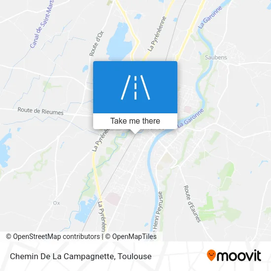 Chemin De La Campagnette map