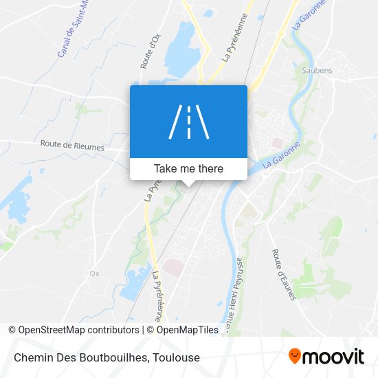 Chemin Des Boutbouilhes map