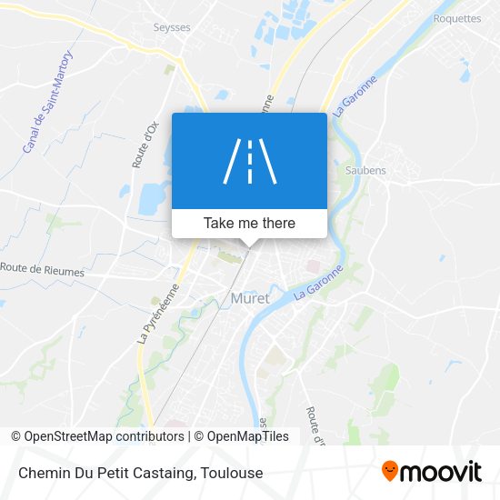 Chemin Du Petit Castaing map