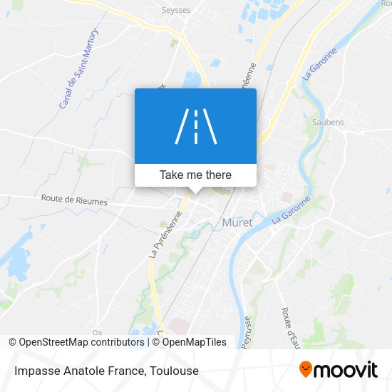 Impasse Anatole France map