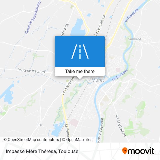 Impasse Mère Thérésa map