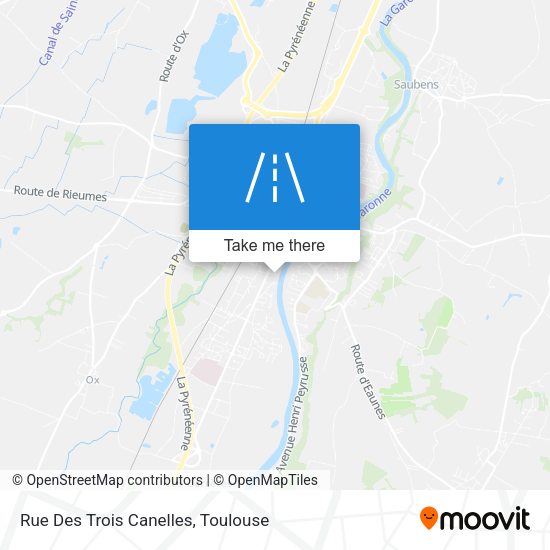 Rue Des Trois Canelles map