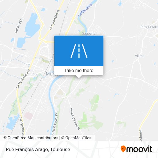 Rue François Arago map