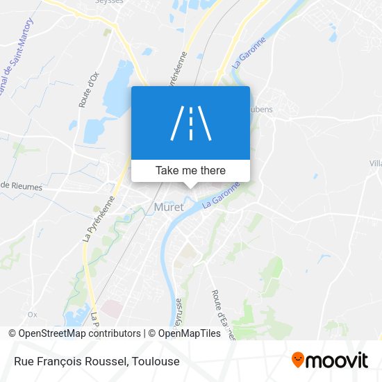 Rue François Roussel map