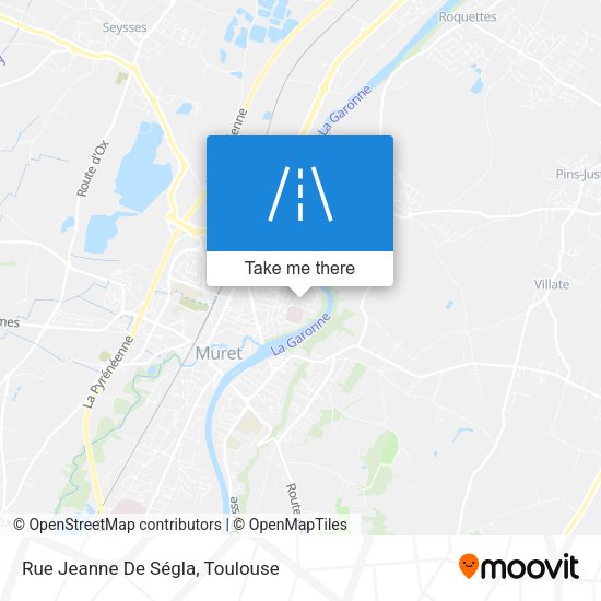Rue Jeanne De Ségla map