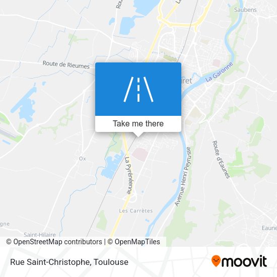 Rue Saint-Christophe map