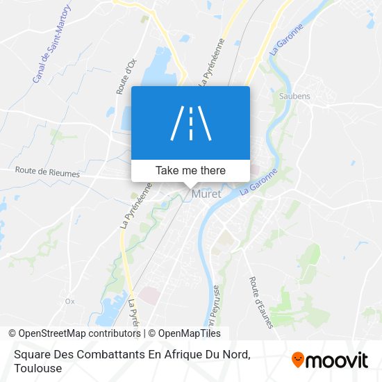 Square Des Combattants En Afrique Du Nord map