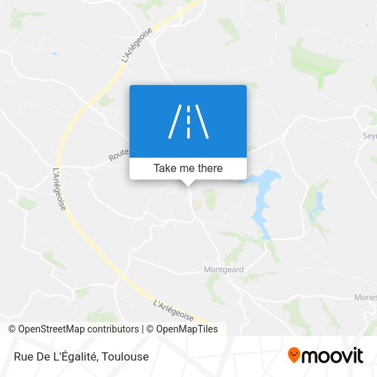 Rue De L'Égalité map