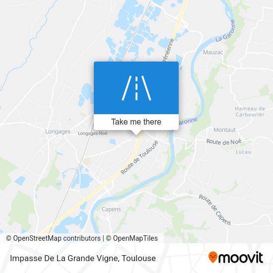 Impasse De La Grande Vigne map