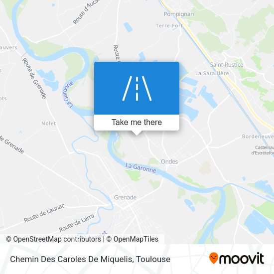Chemin Des Caroles De Miquelis map