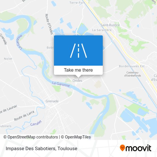 Impasse Des Sabotiers map