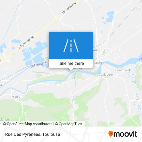 Rue Des Pyrénées map