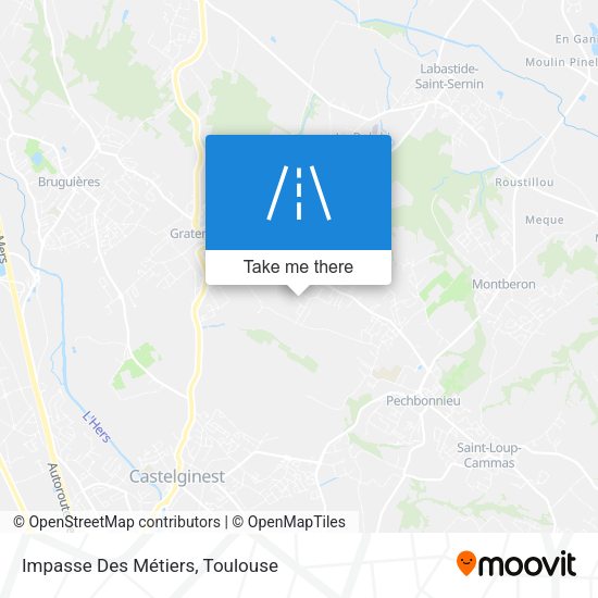 Impasse Des Métiers map