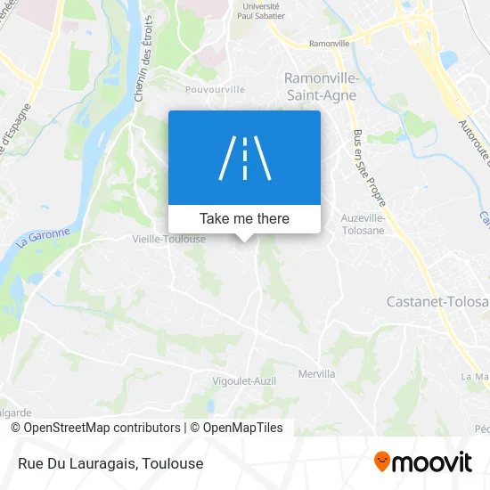 Rue Du Lauragais map