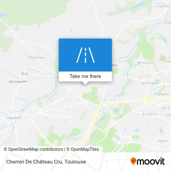 Chemin De Château Cru map