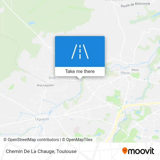 Chemin De La Chauge map