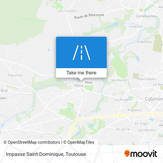 Impasse Saint-Dominique map