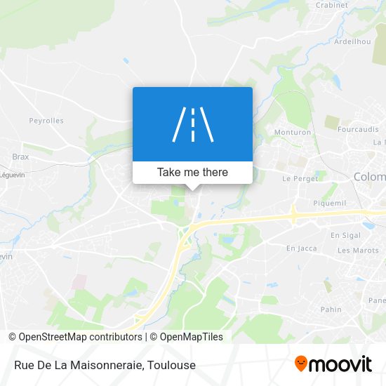 Rue De La Maisonneraie map