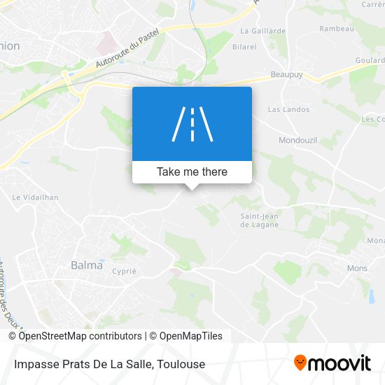Impasse Prats De La Salle map