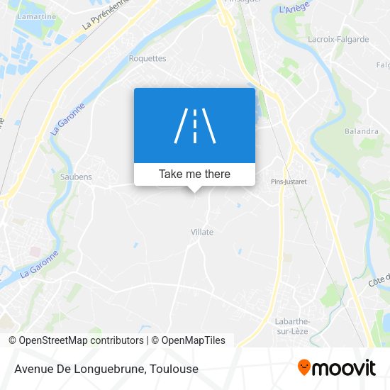 Avenue De Longuebrune map