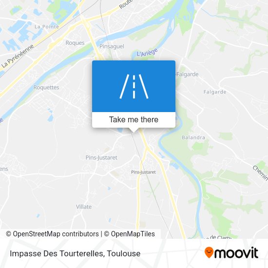 Impasse Des Tourterelles map