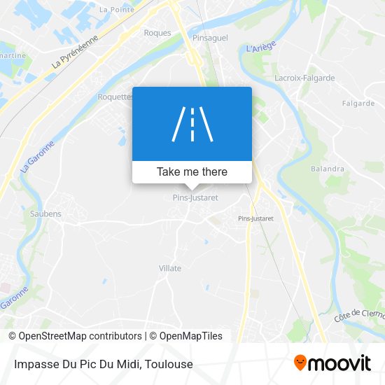 Impasse Du Pic Du Midi map