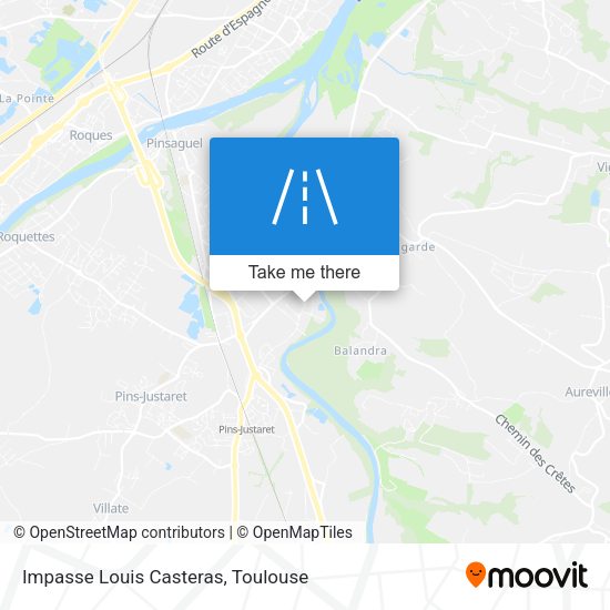 Impasse Louis Casteras map