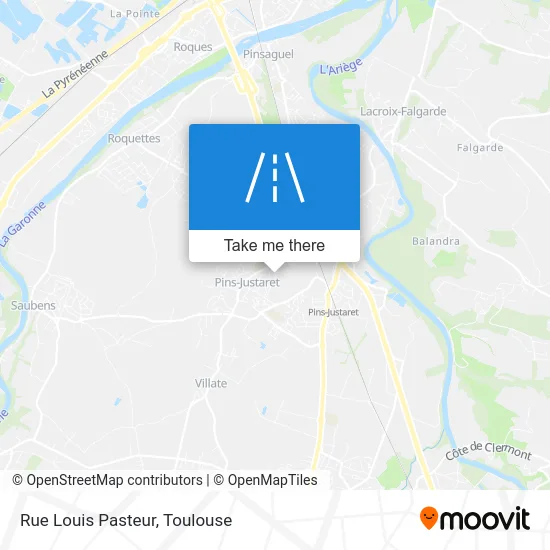Rue Louis Pasteur map