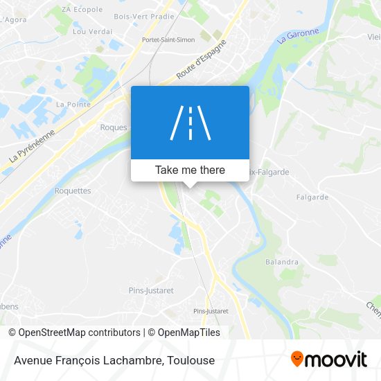 Avenue François Lachambre map