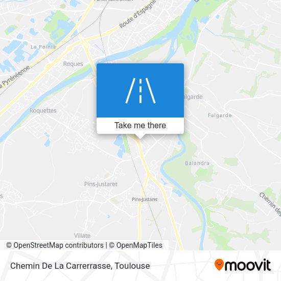 Chemin De La Carrerrasse map