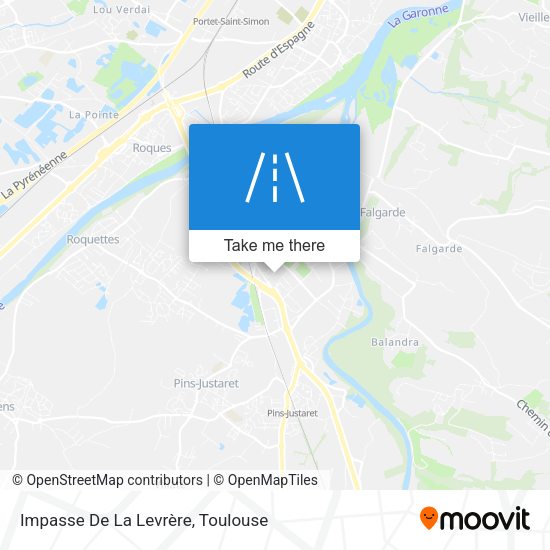 Impasse De La Levrère map