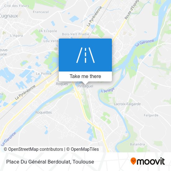 Place Du Général Berdoulat map