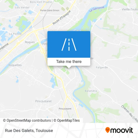 Rue Des Galets map
