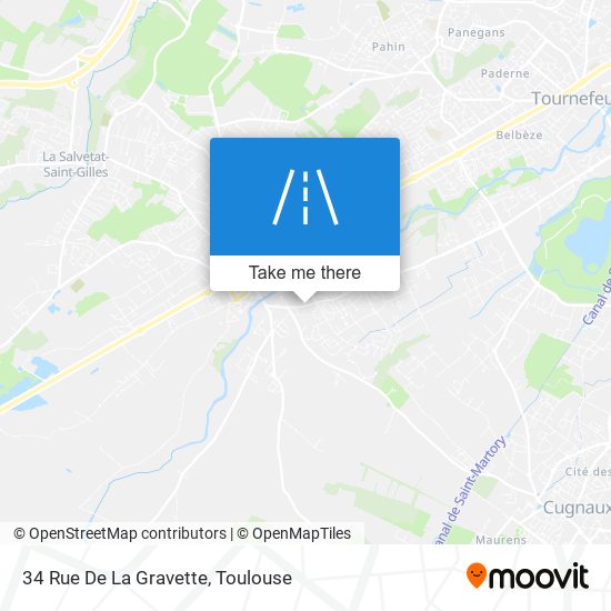 34 Rue De La Gravette map