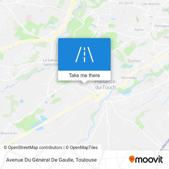 Avenue Du Général De Gaulle map