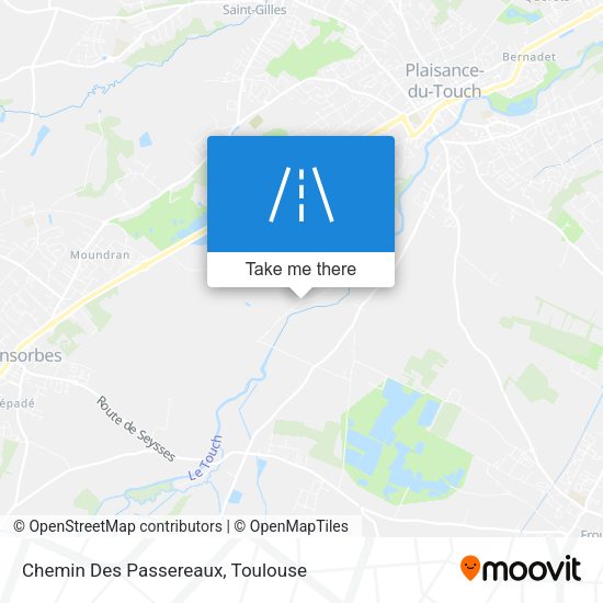 Chemin Des Passereaux map