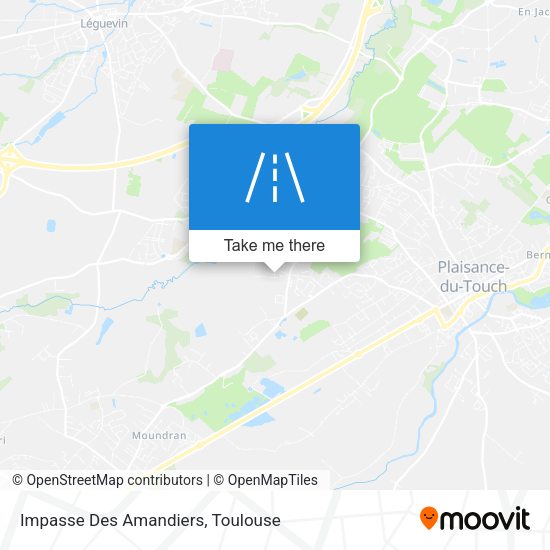 Impasse Des Amandiers map