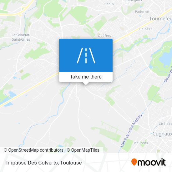 Impasse Des Colverts map