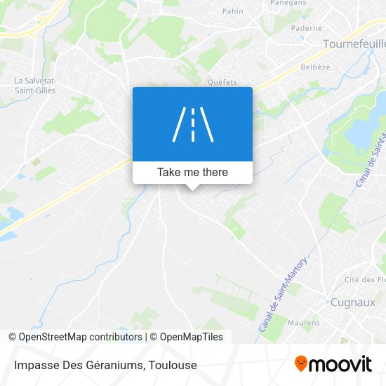 Impasse Des Géraniums map