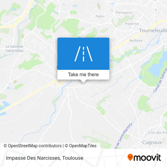 Impasse Des Narcisses map