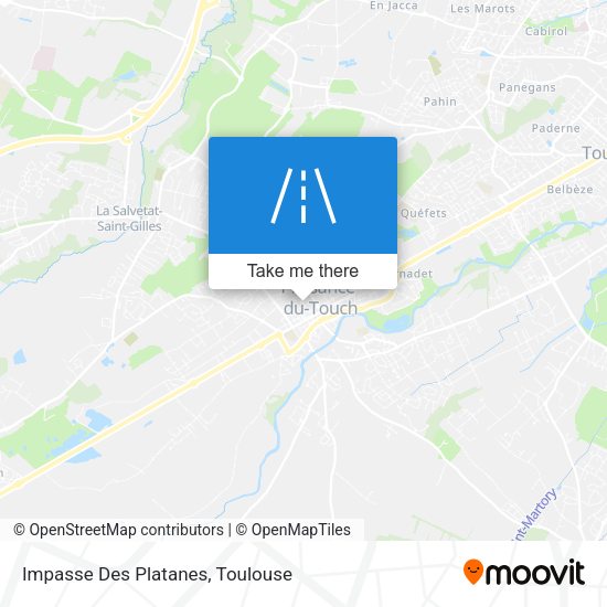 Impasse Des Platanes map