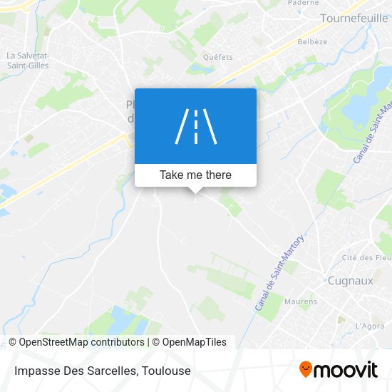 Impasse Des Sarcelles map