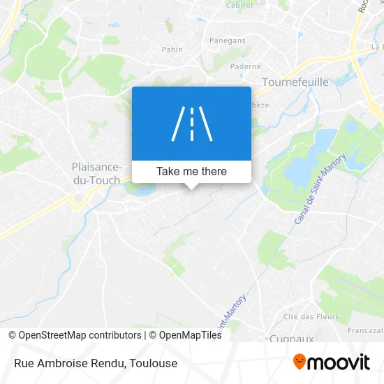 Rue Ambroise Rendu map