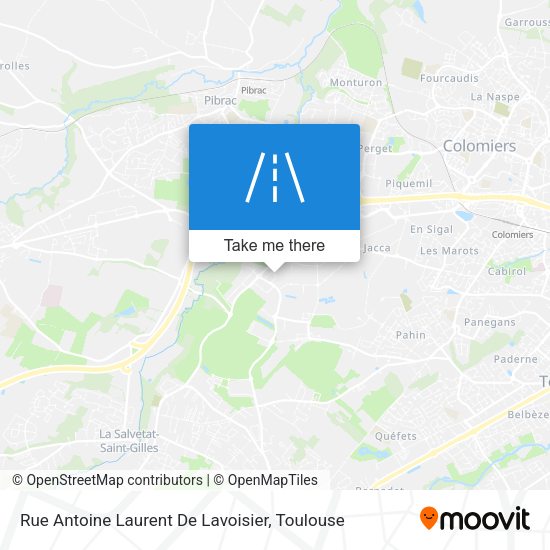 Rue Antoine Laurent De Lavoisier map
