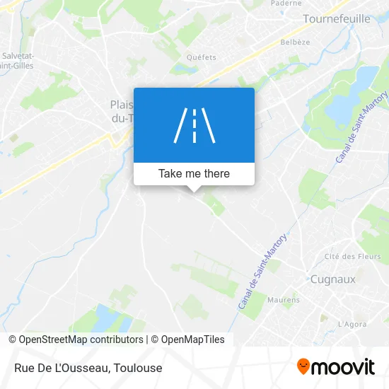Rue De L'Ousseau map
