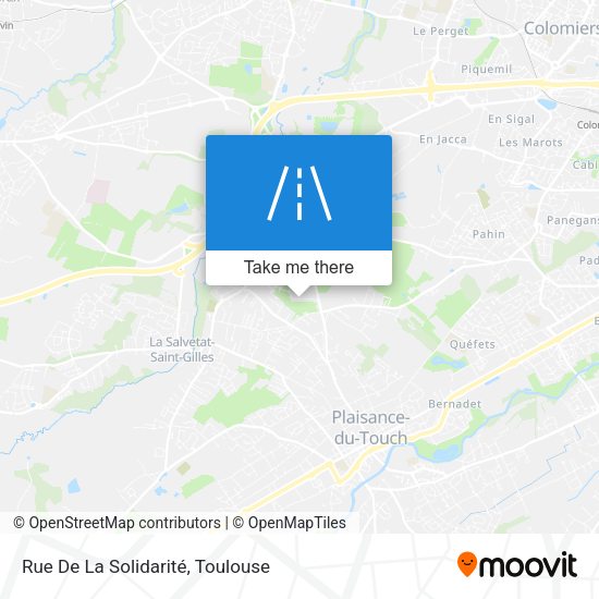 Rue De La Solidarité map