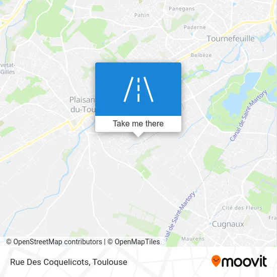 Rue Des Coquelicots map