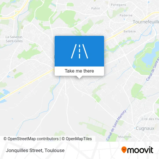 Rue Des Jonquilles map