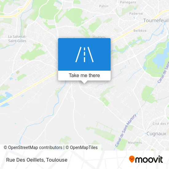 Rue Des Oeillets map